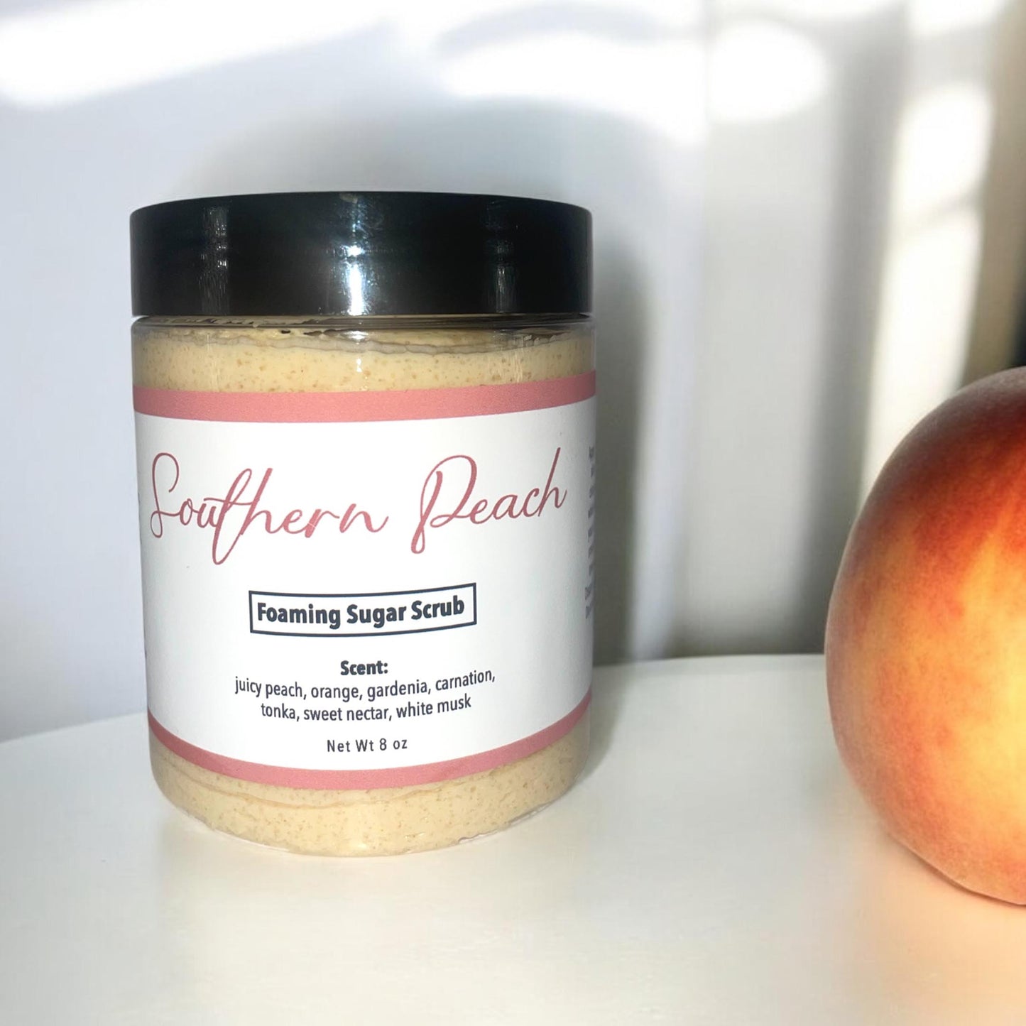Southern Peach Sugar Scrub