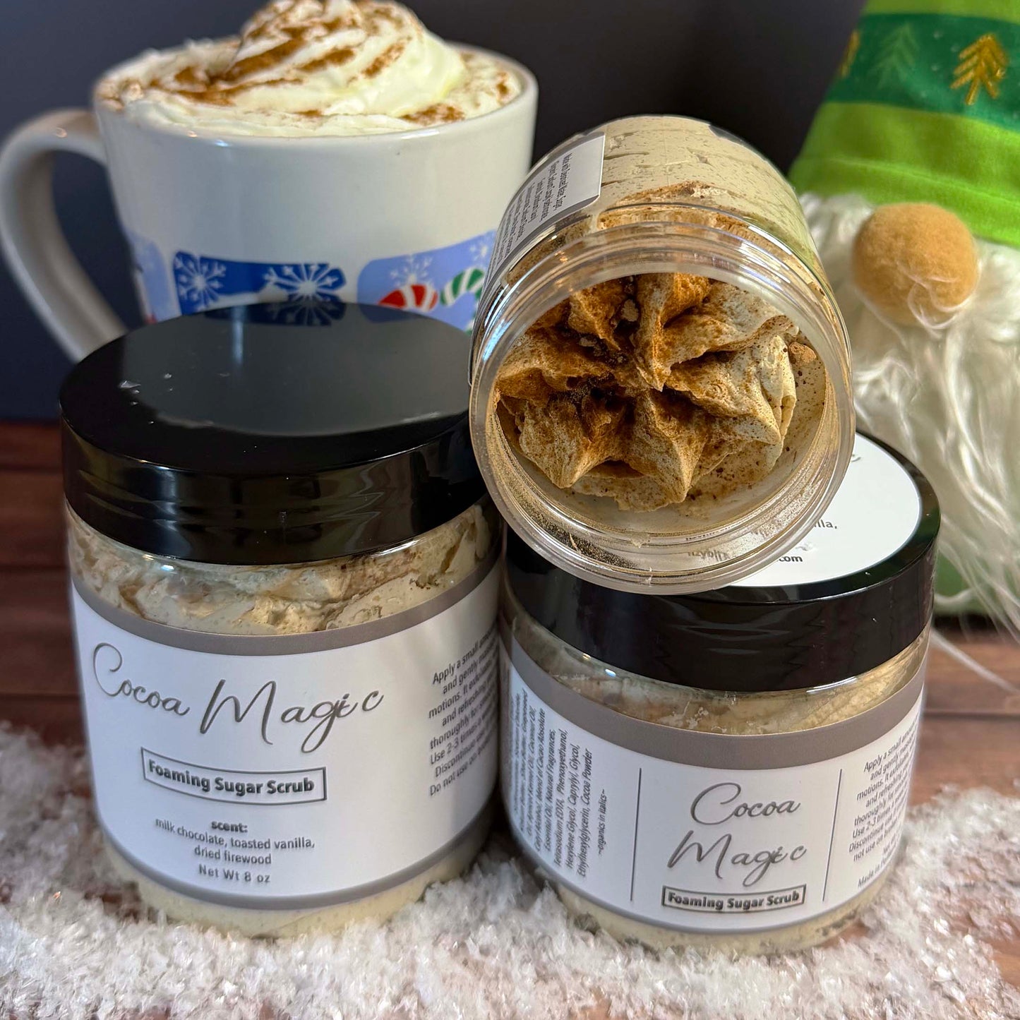 Cocoa Magic Foaming Sugar Scrub