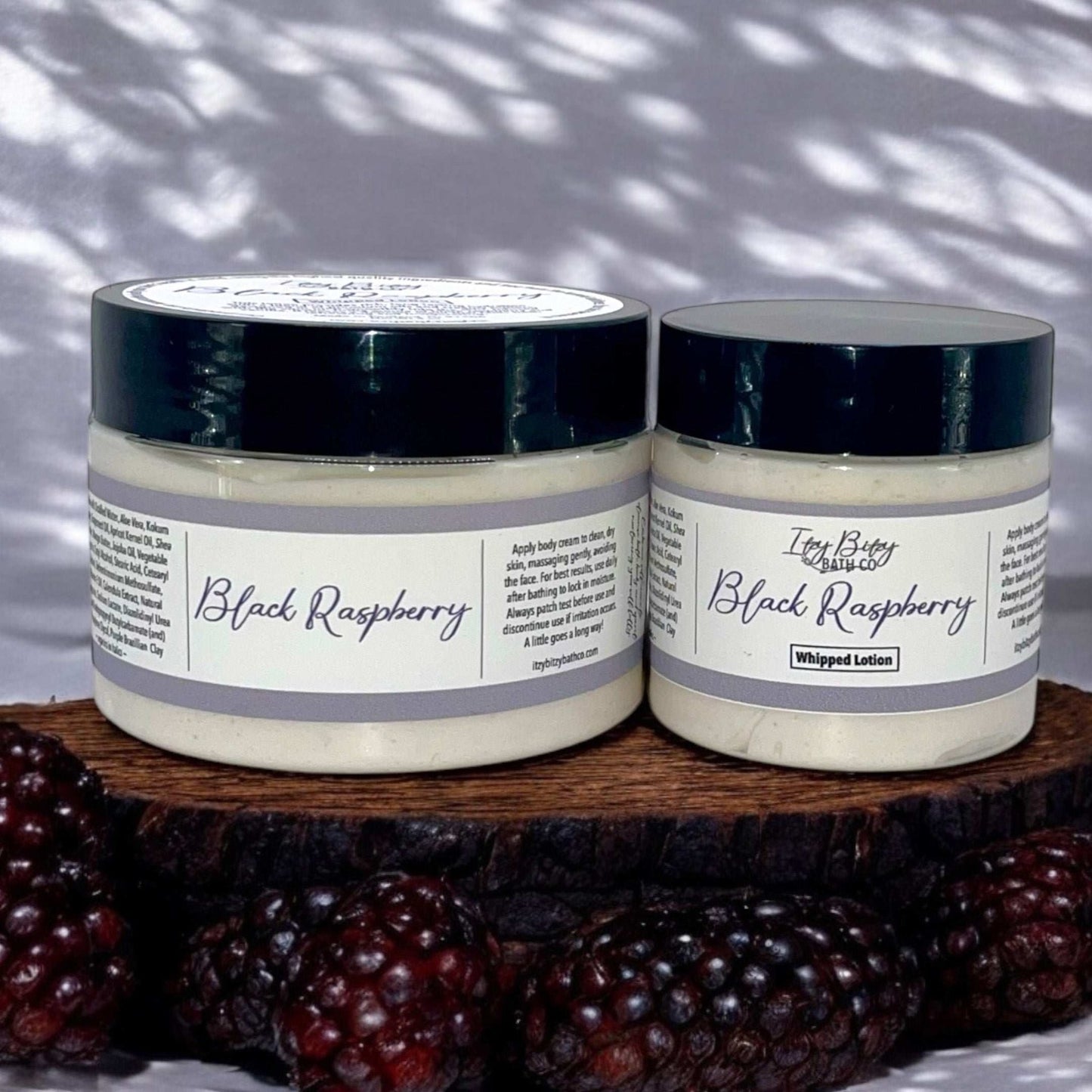 Black Raspberry Body Lotion - Itzy Bitzy Bath Co