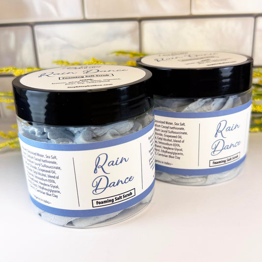 Rain Dance Foaming Salt Scrub