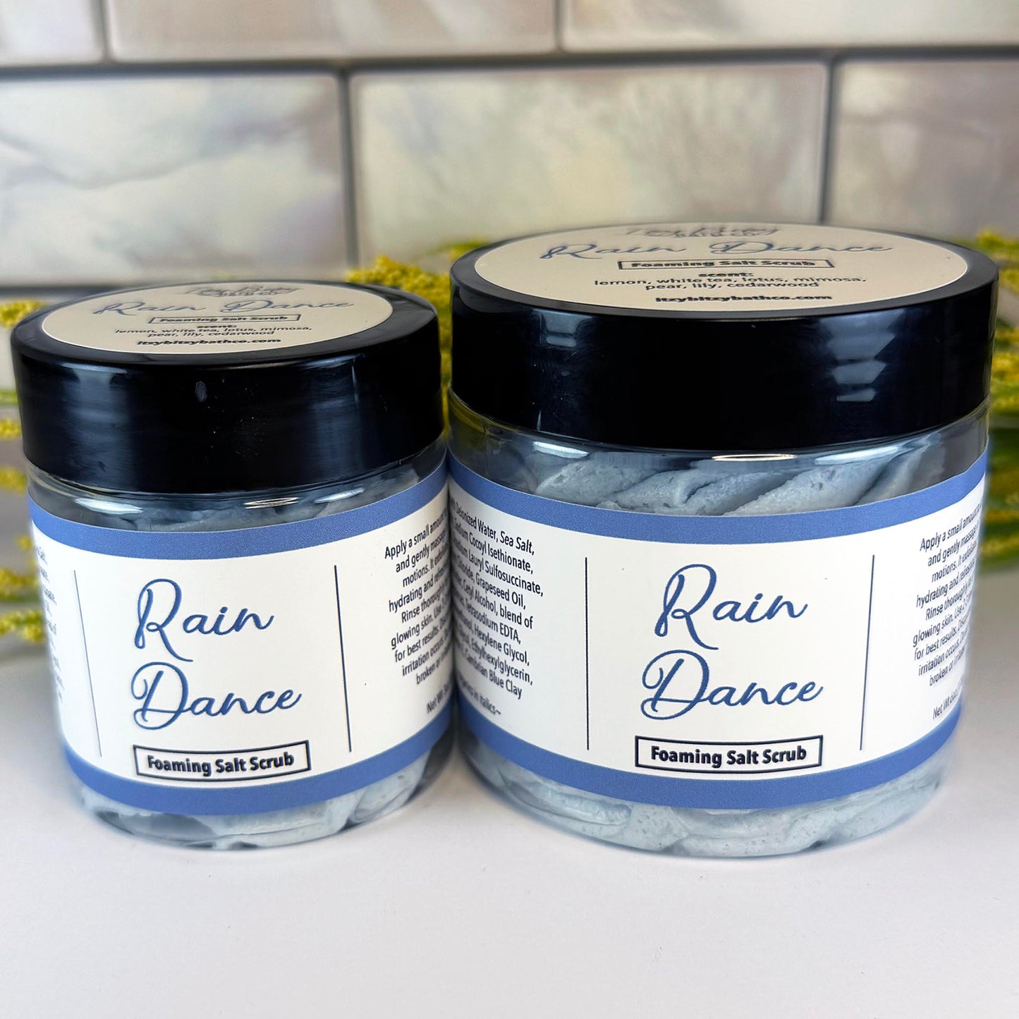 Rain Dance Foaming Salt Scrub