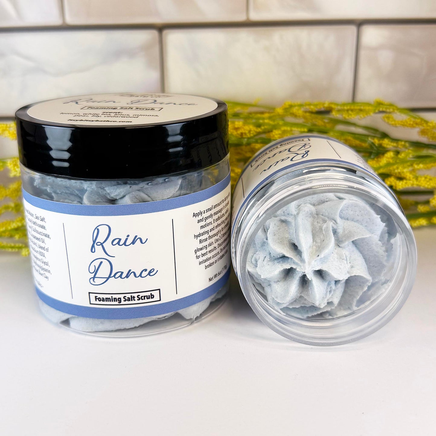 Rain Dance Foaming Salt Scrub