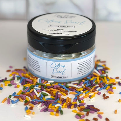 Citrus Swirl Foaming Sugar Scrub