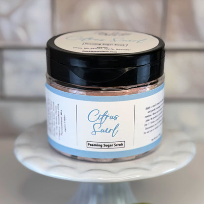 Citrus Swirl Foaming Sugar Scrub