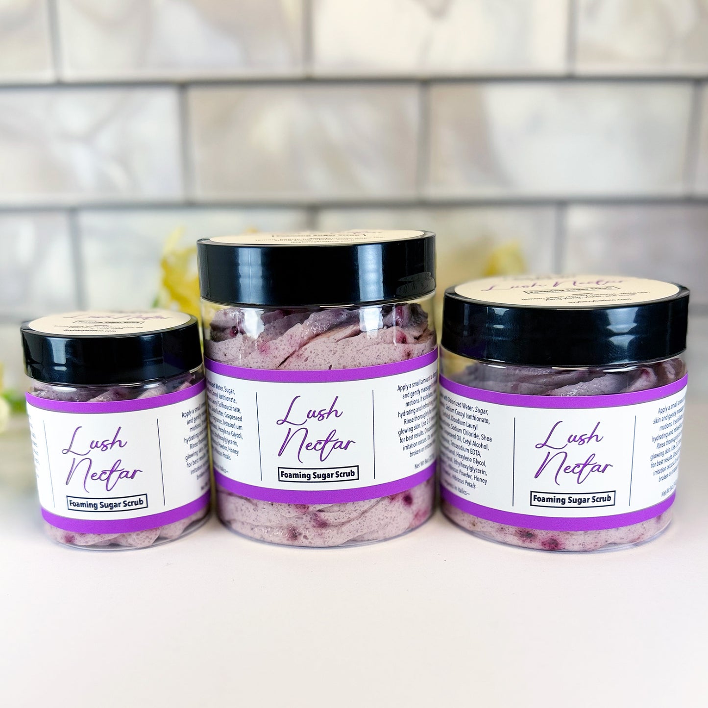 Lush Nectar Foaming Sugar Scrub