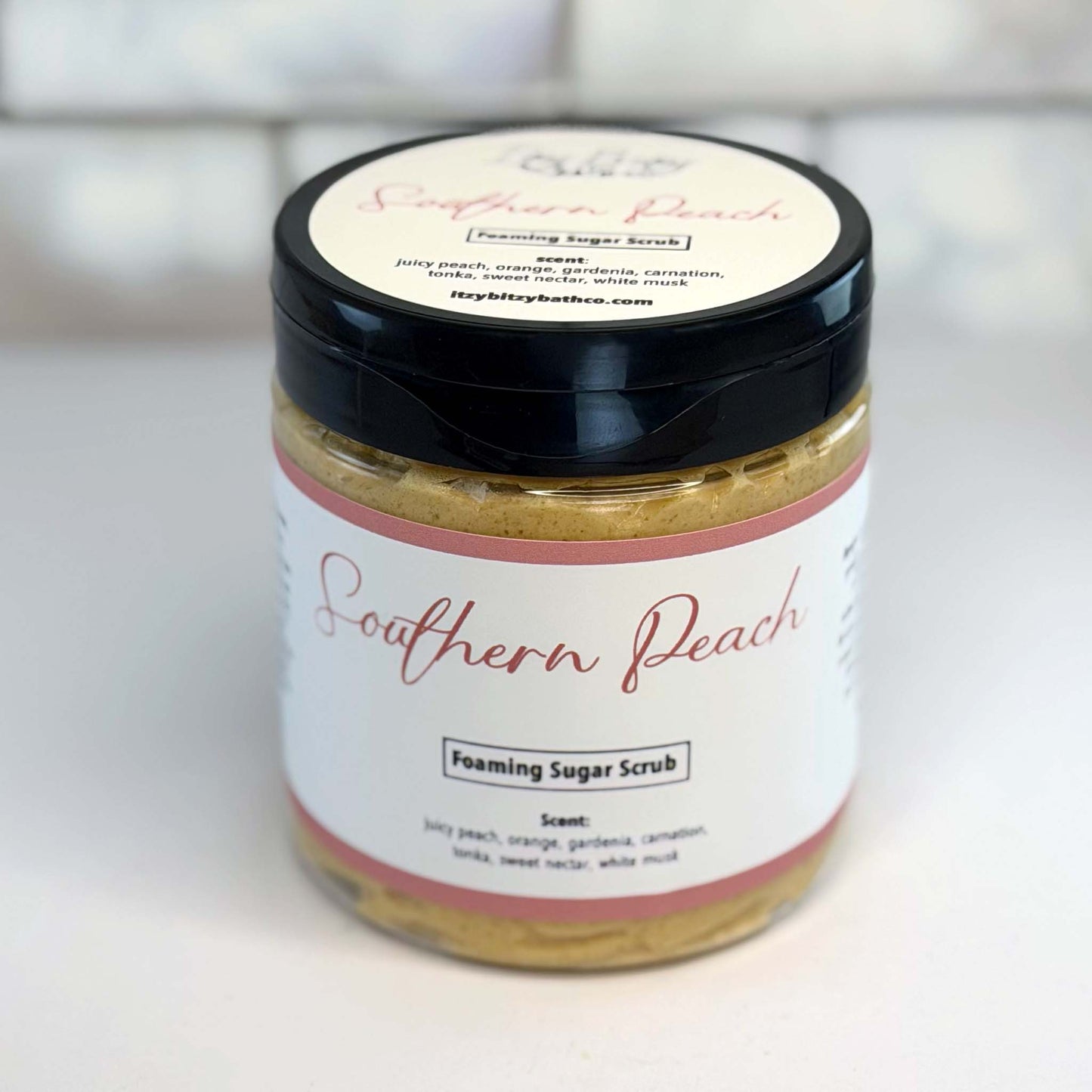 Southern Peach Foaming Sugar Scrub