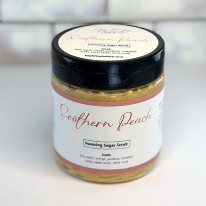 Southern Peach Foaming Sugar Scrub