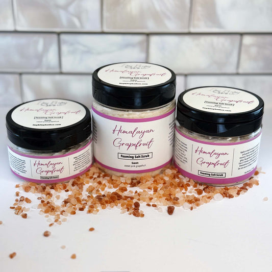 Himalayan & Grapefruit Foaming Salt Scrub