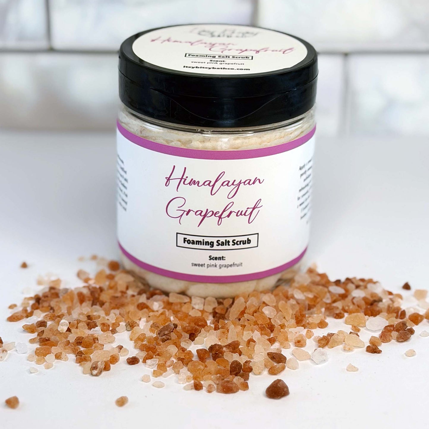 Himalayan & Grapefruit Foaming Salt Scrub