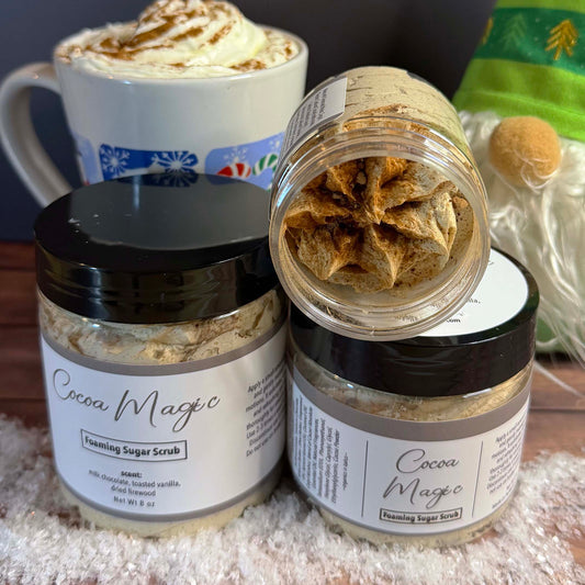Cocoa Magic Foaming Sugar Scrub