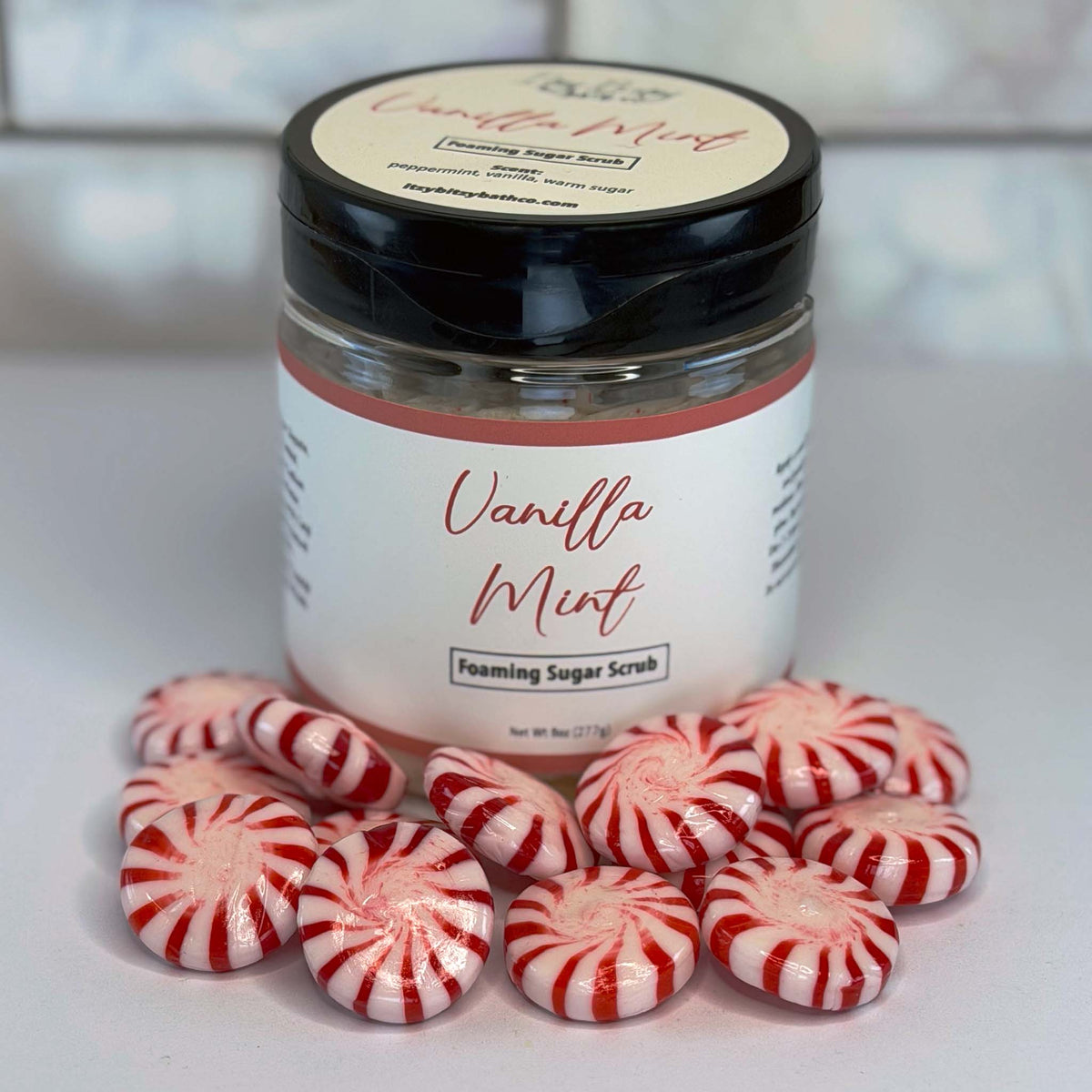 Vanilla Mint Sugar Scrub