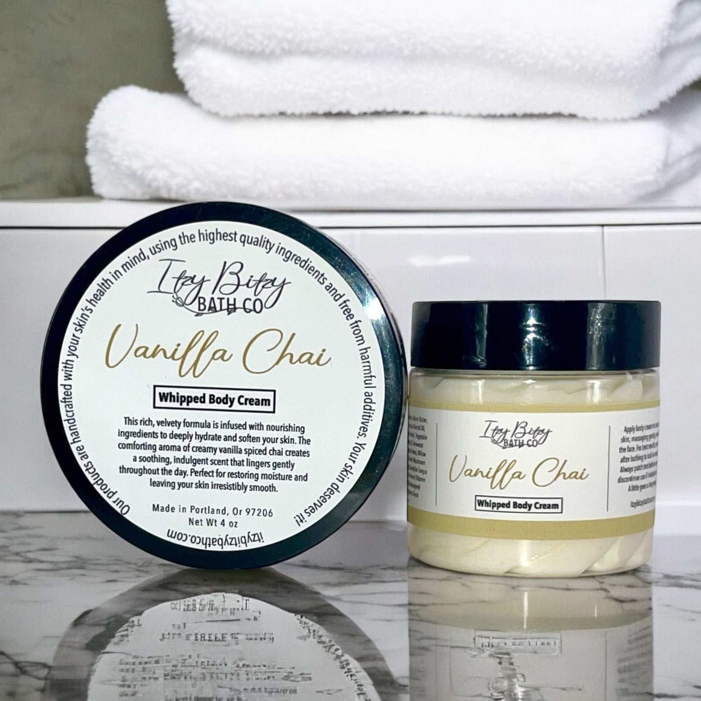 Vanilla Chai Body Cream - Itzy Bitzy Bath Co
