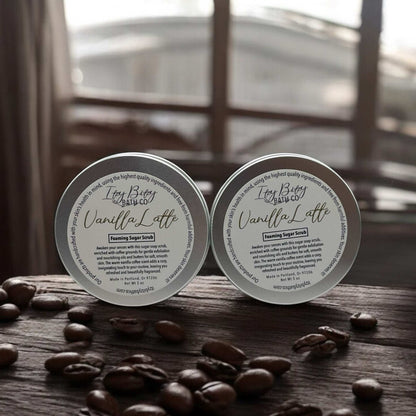 Vanilla Latte Whipped Sugar Scrub - Itzy Bitzy Bath Co