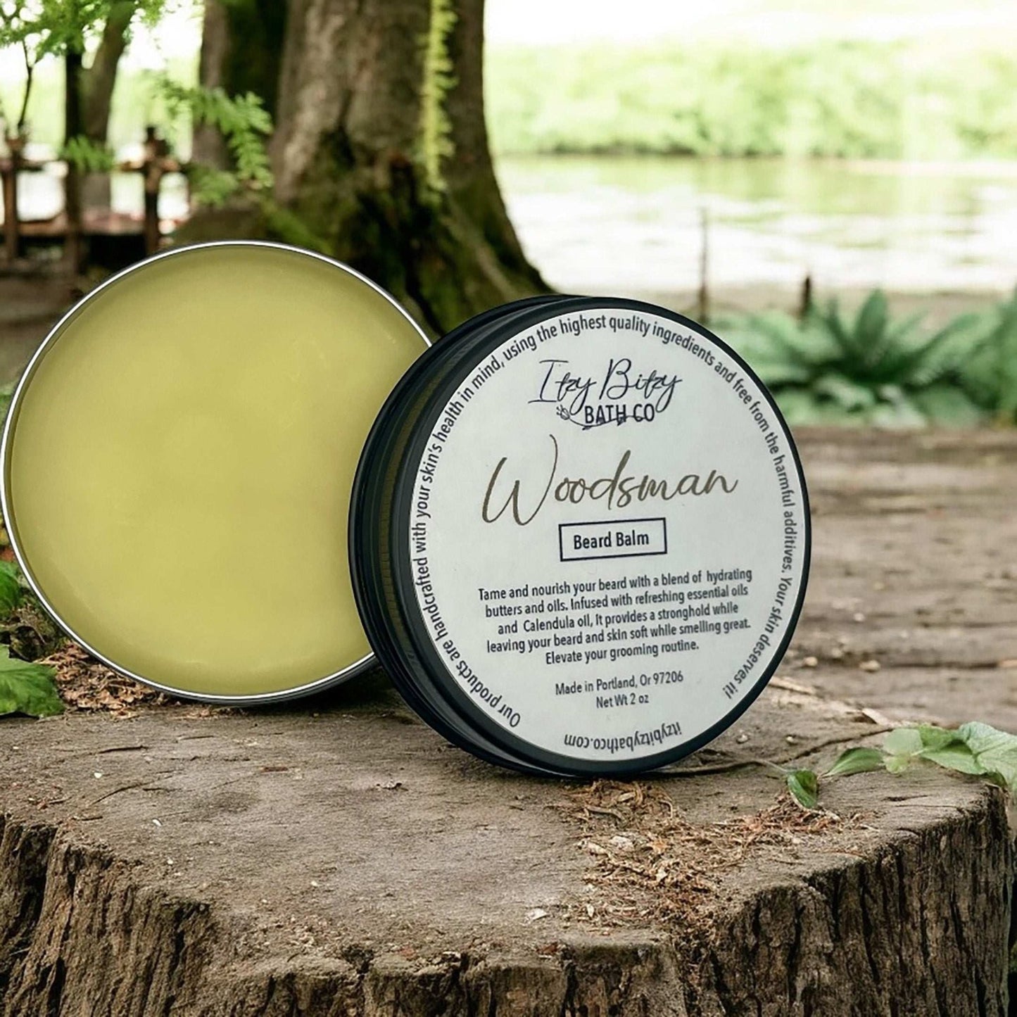 Woodsman Beard Balm - Itzy Bitzy Bath Co
