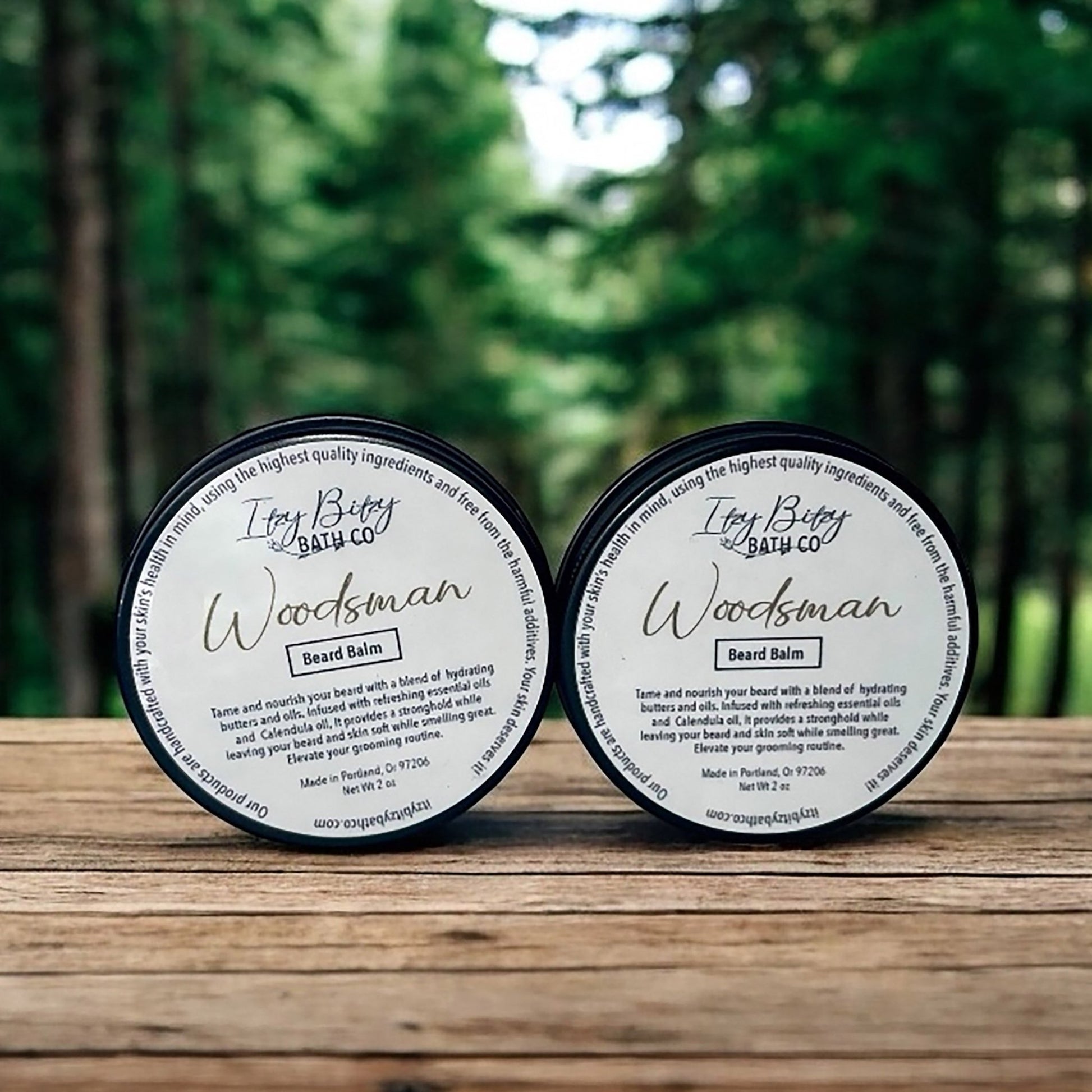Woodsman Beard Balm - Itzy Bitzy Bath Co