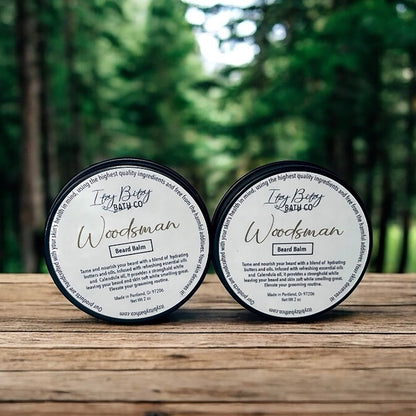 Woodsman Beard Balm - Itzy Bitzy Bath Co